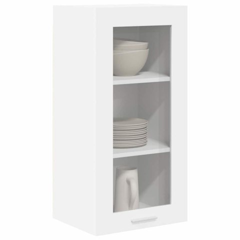 VidaXL Szafka wisząca Biały 40 x 31 x 80 cm Drewno inżynieryjne