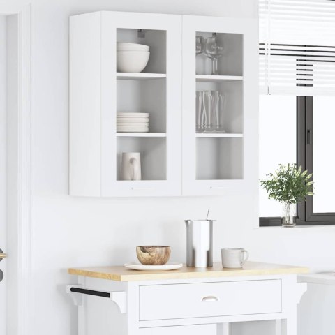 VidaXL Szafka wisząca Biały 40 x 31 x 80 cm Drewno inżynieryjne