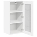 VidaXL Szafka wisząca Biały 40 x 31 x 80 cm Drewno inżynieryjne