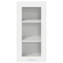VidaXL Szafka wisząca Biały 40 x 31 x 80 cm Drewno inżynieryjne