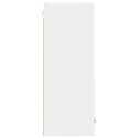 VidaXL Szafka wisząca Biały 40 x 31 x 80 cm Drewno inżynieryjne