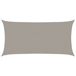 ŻAGIEL PRZECIWSŁONECZNY, 160 G/M², JASNOSZARY, 2X3,5 M, HDPE