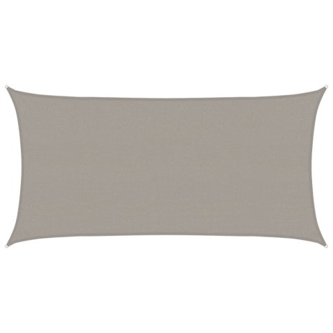 ŻAGIEL PRZECIWSŁONECZNY, 160 G/M², JASNOSZARY, 2X3,5 M, HDPE