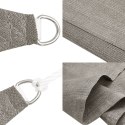 VidaXL Żagiel przeciwsłoneczny, 160 g/m², jasnoszary, 2,5x3,5 m