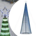 VidaXL Choinka LED 688 LEDs Niebieski 300 cm