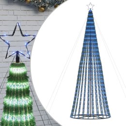 CHOINKA LED 688 LEDS NIEBIESKI 300 CM