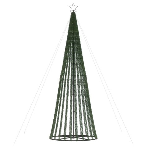 VidaXL Choinka LED 688 LEDs Niebieski 300 cm