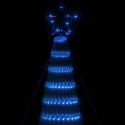 VidaXL Choinka LED 688 LEDs Niebieski 300 cm