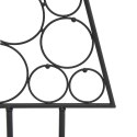 METALOWA CHOINKA ŚWIĄTECZNA, DO DEKORACJI, CZARNA, 60 CM