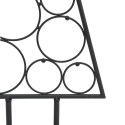 METALOWA CHOINKA ŚWIĄTECZNA DO DEKORACJI CZARNA 90 CM