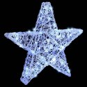 3D GWIAZDA 50 LED ZIMNA BIEL 55 X 53.5 X 10 CM AKRYL