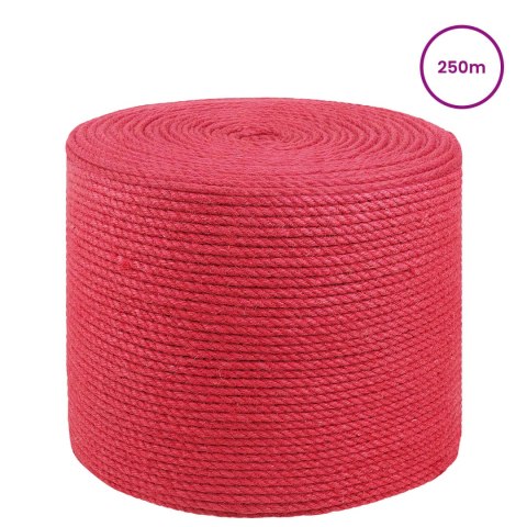 4 MM CZERWONY 100% JUTA TOSSA