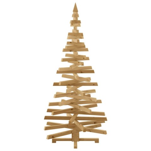 CHOINKI Z PODSTAWĄ BRĄZOWY 180 CM LITE DREWNO SOSNOWE
