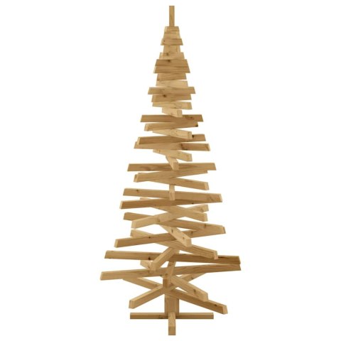 CHOINKI Z PODSTAWĄ BRĄZOWY 180 CM LITE DREWNO SOSNOWE