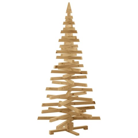 CHOINKI Z PODSTAWĄ BRĄZOWY 180 CM LITE DREWNO SOSNOWE