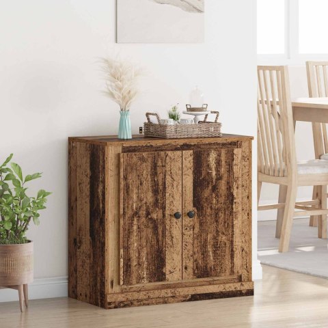 BUFET 70 X 35,5 X 67,5 CM STARE DREWNO DREWNO INŻYNIERYJNE