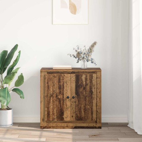 BUFET 70 X 35,5 X 67,5 CM STARE DREWNO DREWNO INŻYNIERYJNE