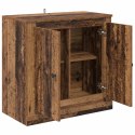 BUFET 70 X 35,5 X 67,5 CM STARE DREWNO DREWNO INŻYNIERYJNE