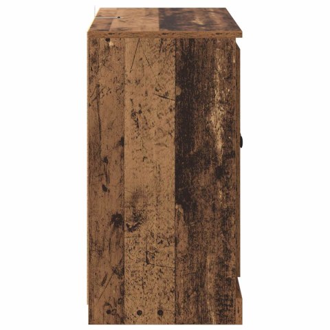 BUFET 70 X 35,5 X 67,5 CM STARE DREWNO DREWNO INŻYNIERYJNE