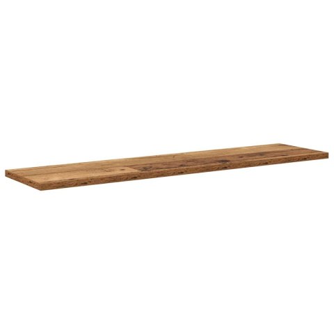 PÓŁKA NA KSIĄŻKI 3 POZIOMÓW 4 SZT. 80 X 20 X 1,5 CM BRĄZOWY