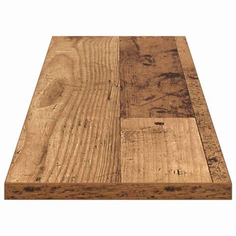 PÓŁKA NA KSIĄŻKI 3 POZIOMÓW 4 SZT. 80 X 20 X 1,5 CM BRĄZOWY