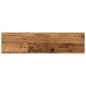 PÓŁKA NA KSIĄŻKI 3 POZIOMÓW 4 SZT. 80 X 20 X 1,5 CM BRĄZOWY