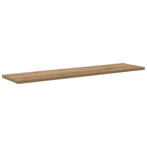 PÓŁKA NA KSIĄŻKI 3 POZIOMÓW 4 SZT. 80 X 20 X 1,5 CM BRĄZOWY