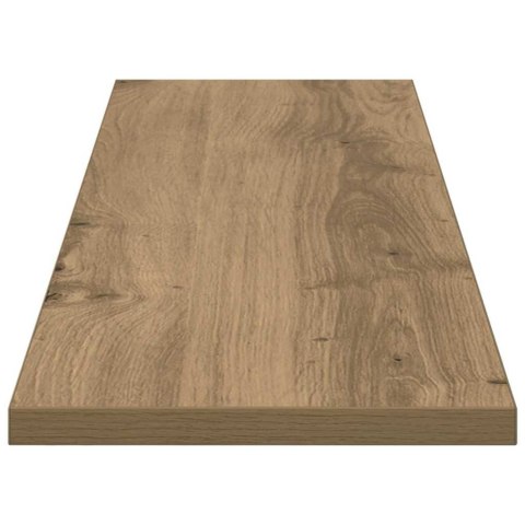 PÓŁKA NA KSIĄŻKI 3 POZIOMÓW 4 SZT. 80 X 20 X 1,5 CM BRĄZOWY