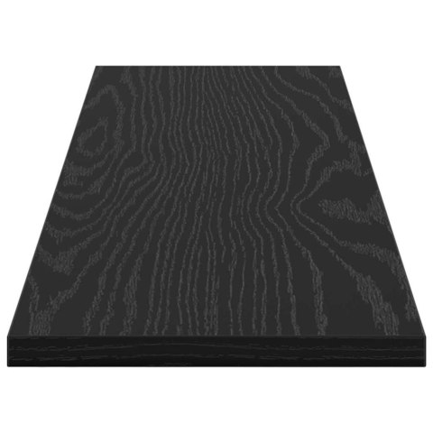 PÓŁKA NA KSIĄŻKI 3 POZIOMÓW 4 SZT. 80 X 20 X 1,5 CM CZARNY