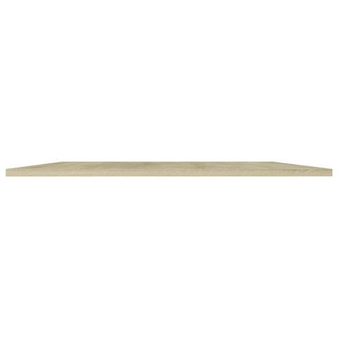 PÓŁKI NA KSIĄŻKI 4 SZT. DĄB SONOMA 80X20X1,5 CM PŁYTA