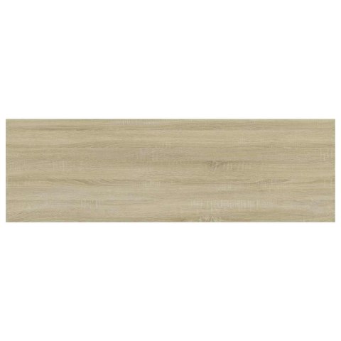 PÓŁKI NA KSIĄŻKI 4 SZT. DĄB SONOMA 80X20X1,5 CM PŁYTA