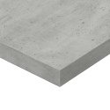 PÓŁKI NA KSIĄŻKI, 4 SZT., SZAROŚĆ BETONU, 80X20X1,5 CM
