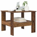 STOLIK KAWOWY STARE DREWNO 57 X 55 X 45 CM DREWNO INŻYNIERYJNE