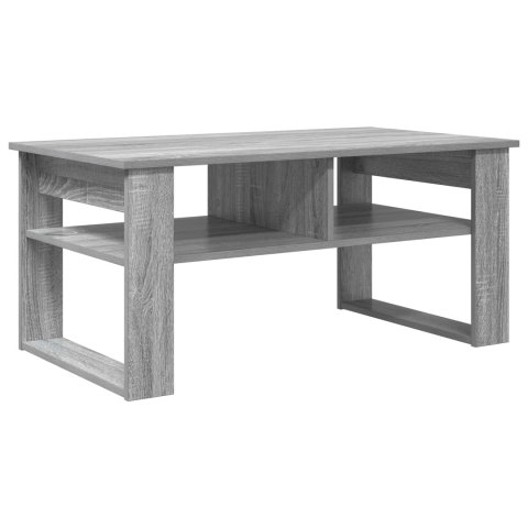 STOLIK KAWOWY SZARY SONOMA 96 X 54 X 44 CM DREWNO INŻYNIERYJNE