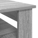 STOLIK KAWOWY SZARY SONOMA 96 X 54 X 44 CM DREWNO INŻYNIERYJNE