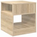 STOLIK KOŃCOWY DĄB SONOMA 40,5 X 40 X 45 CM DREWNO INŻYNIERYJNE