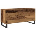 SZAFKA NA PŁYTY WINYLOWE STARE DREWNO 100 X 38 X 48 CM