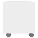 VidaXL Szafka pod TV, biała, 90x35x35 cm, materiał drewnopochodny