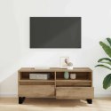SZAFKA POD TELEWIZOR 100 X 34,5 X 44,5 CM DĄB RZEMIEŚLNICZY