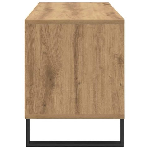 SZAFKA POD TELEWIZOR 100 X 34,5 X 44,5 CM DĄB RZEMIEŚLNICZY