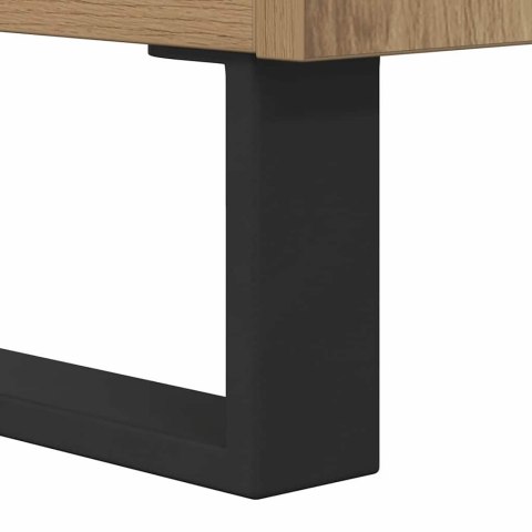 SZAFKA POD TELEWIZOR 100 X 34,5 X 44,5 CM DĄB RZEMIEŚLNICZY