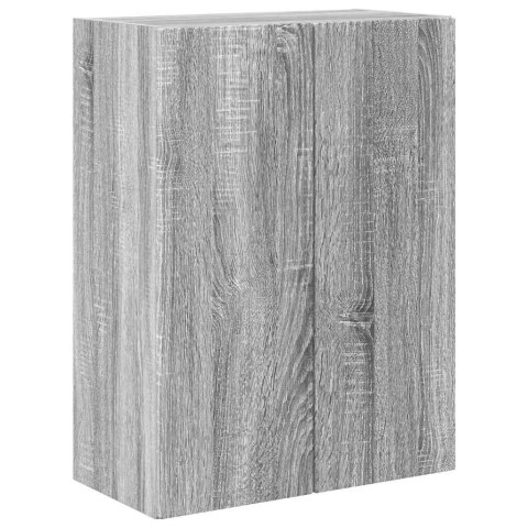 SZAFKA POD TELEWIZOR 59,5 X 31 X 80 CM SZARY SONOMA