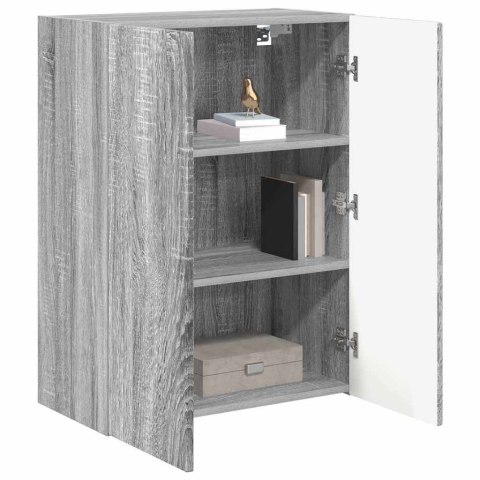 SZAFKA POD TELEWIZOR 59,5 X 31 X 80 CM SZARY SONOMA