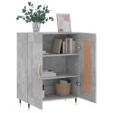 SZAFKA, SZAROŚĆ BETONU, 69,5X34X90 CM, MATERIAŁ DREWNOPOCHODNY