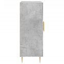 SZAFKA SZAROŚĆ BETONU 69,5X34X90 CM MATERIAŁ DREWNOPOCHODNY