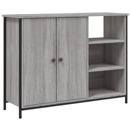 SZAFKA SZARY DĄB SONOMA 100X33X75 CM MATERIAŁ DREWNOPOCHODNY