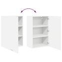 SZAFKA WISZĄCA BIAŁY 50 X 31 X 80 CM DREWNO INŻYNIERYJNE