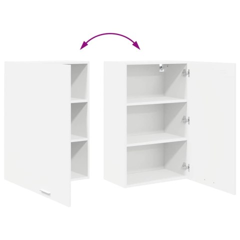 SZAFKA WISZĄCA BIAŁY 50 X 31 X 80 CM DREWNO INŻYNIERYJNE