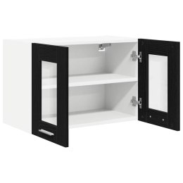 SZAFKA WISZĄCA CZARNY DĄB 60 X 31 X 40 CM DREWNO INŻYNIERYJNE