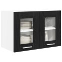 SZAFKA WISZĄCA CZARNY DĄB 60 X 31 X 40 CM DREWNO INŻYNIERYJNE